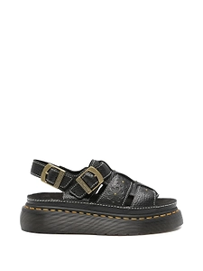 Dr. Martens Wrenlie Open Fl Black Milled Nappa
