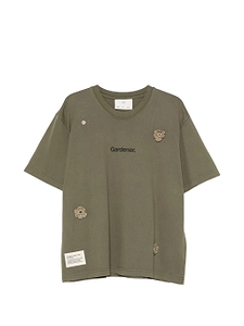 Song For The Mute Sftm X Birkenstock `The Gardener`` Crochet Flower T Shirt