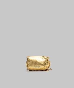 Topologie Topologie Wares Bags Mini Bottle Sacoche Gold Metallic