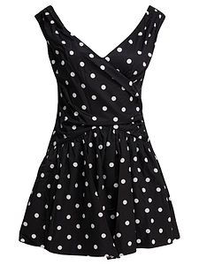 Self Portrait Short Flared Dress