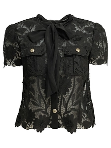 Self Portrait Lace Blouse
