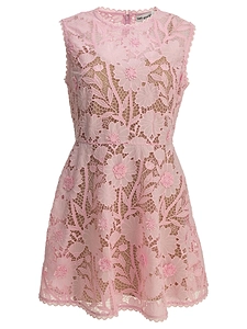 Self Portrait Short Lace Dress