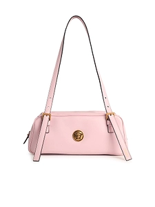 Versace Pink Nappa Lear Bowling Bag EmblÈMe