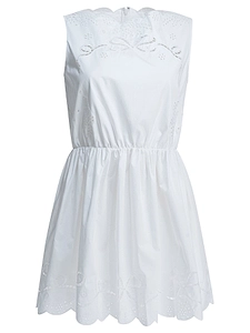 Self Portrait Short Flared Dress