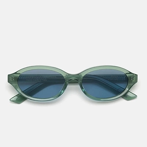 Retro Super Future Sunglasses Parola Sage Os4 Green/Blue Gradient Unisex