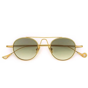 Eyepetizer Sunglasses Cosmopolitan Tribeca C.4 25 Gold/Smoky Green Unisex