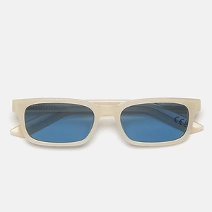 Retro Super Future Sunglasses Gesto Creamy Swv Beige/Blue Unisex