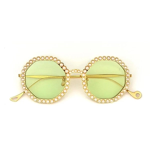 Eyepetizer Sunglasses Gatsby Jordan C.4 1 Gold/Green Gradient Unisex