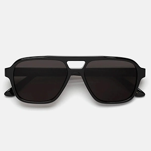 Retro Super Future Sunglasses Maneval Black Pez Black/Black Unisex