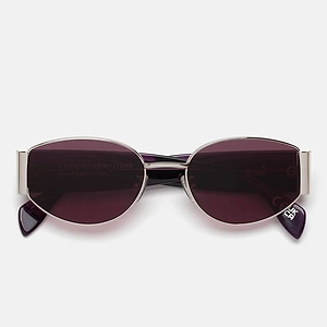 Retro Super Future Sunglasses X Melanzana Sxx Purple/Smoky Purple Unisex