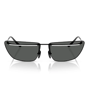 Prada Sunglasses Prc52 S Yc460 T Black White/Dark Grey Woman