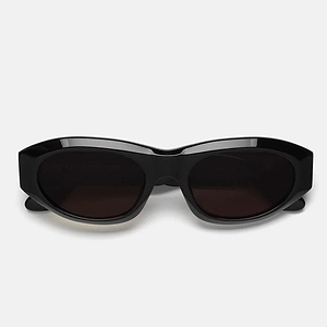 Retro Super Future Sunglasses Cinema Black 3 Q2 Black/Black Unisex