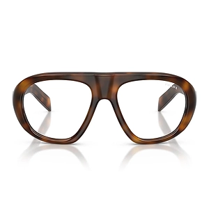 Prada Sunglasses Prc05 S 20 D08 N Juniper Tortoise/Transparent With Blue Light Filter Women