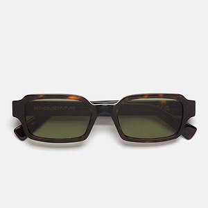 Retro Super Future Sunglasses Carino 3627 8 Ze Brown/Green Unisex