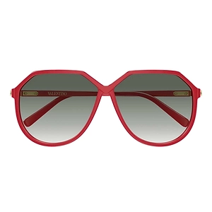 Valentino Sunglasses Vg0026 S 003 Red/Gray Women