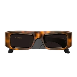 Valentino Sunglasses Vg0005 S 002 Brown Black/Brown Women