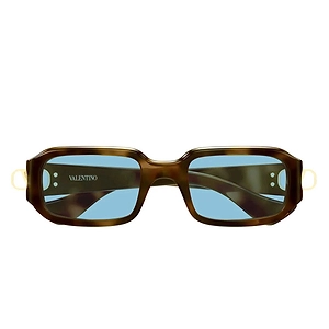 Valentino Sunglasses Vg0016 S 003 Brown/Blue Women