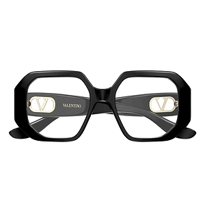 Valentino Eyeglasses Vg0003 O 001 Black/Transparent Women