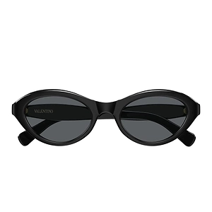 Valentino Sunglasses Vg0008 S 001 Black/Grey Women