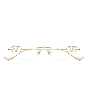 Valentino Prescription Glasses Vg0032 S 005 Gold/Transparent Women