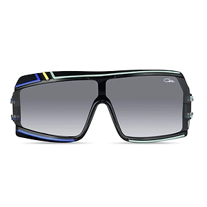 Cazal Sunglasses Cazal 858 001 Black/Smoky Gray Unisex
