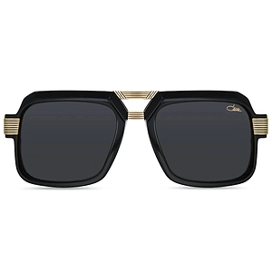 Cazal Sunglasses Cazal 669 001 Black/Smoky Gray Unisex
