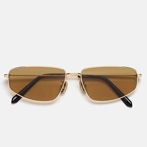 Retro Super Future Sunglasses Isedra Mustard Fk5 Gold/Brown Unisex