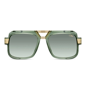 Cazal Sunglasses Cazal 669 004 Transparent Green/Gradient Green Unisex