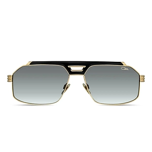Cazal Sunglasses Cazal 9109 001 Gold Black/Gray Gradient Unisex