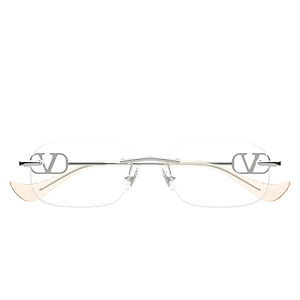 Valentino Vg0034 O 001 Silver/Transparent Eyeglasses