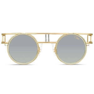 Cazal Sunglasses Cazal 668/3 065 Gold/Mirrored Gray Unisex