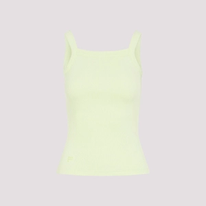Pangaia Ribbed Square Neck Tank Top