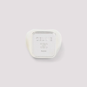 Celine Square Signet Ring