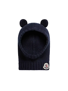Moncler Baby Dark Blue Balaclava