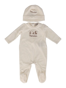 Moncler Baby Light Beige Knitwear Clothing Ensemble + Box