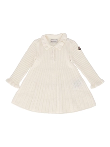 Moncler Baby White Dress
