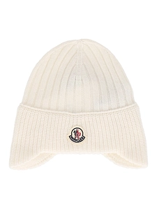 Moncler Baby White Hat