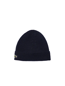 Lacoste Navy Blue Knitted Caps