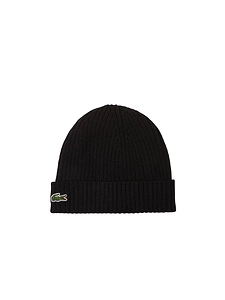 Lacoste Black Knitted Caps