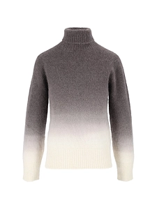 Kangra Cashmere Gradient Seamless Ro Llneck