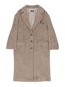 Ermanno Scervino Kids Cappotto Cappotto Chevron