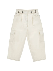 Ermanno Scervino Kids Jeans Cargo Fluid Drill