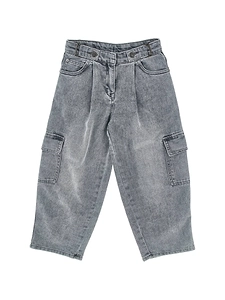 Ermanno Scervino Kids Jeans Cargo Fluid Drill