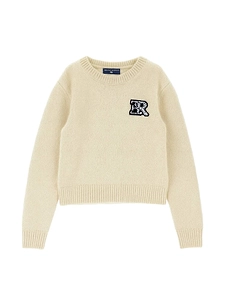 Ermanno Scervino Kids Pull Girocollo Mix Alpaca