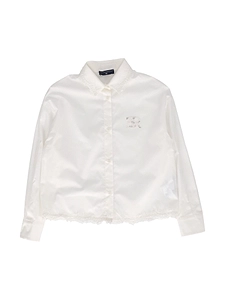 Ermanno Scervino Kids Camicia Logo Popeline Tou