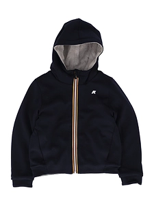 K Way Kids P. Deva Light Spacer Fur Doubl Hoodie Full Zip