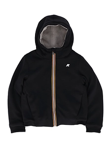 K Way Kids P. Deva Light Spacer Fur Doubl Hoodie Full Zip