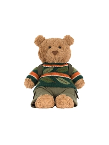 Jellycat Bartholomew Bear Hiking Outfit 26Cm X 12Cm X 8Cm