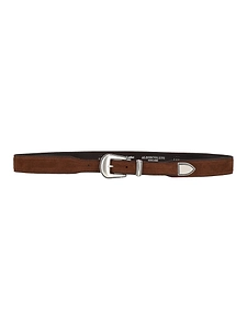 Alberto Luti Cintura Western In Suede