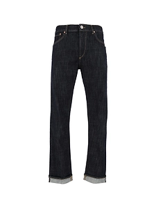 Tela Genova Pantalone Cosmy Retro Selvage Rinse Blue